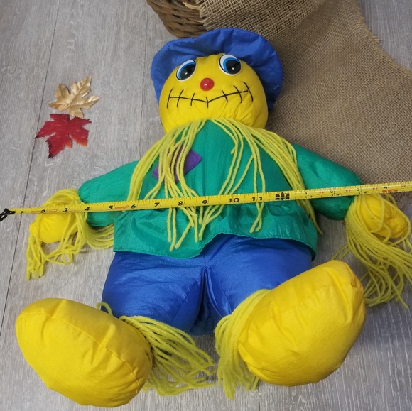 Nylon plush scarecrow (vintage) - Picture 9 of 14